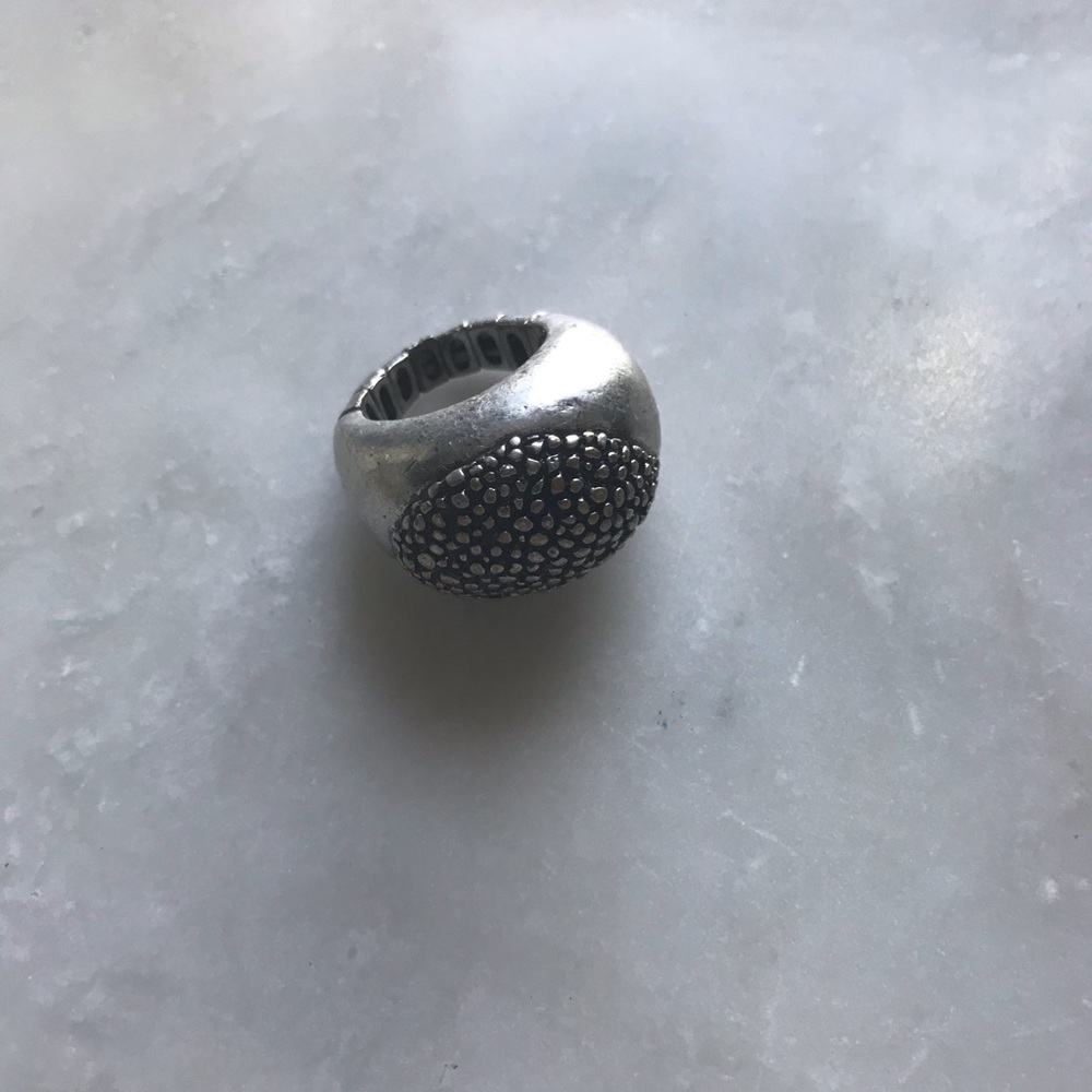 Vintage Silver Statement Ring - image 4